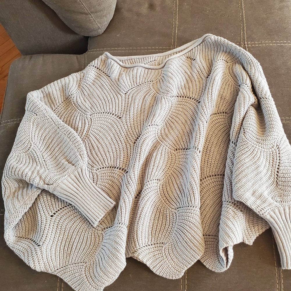 Scalloped Bottom Sweater